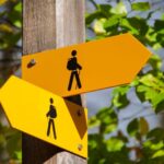 Signs - yellow road signage at daytime