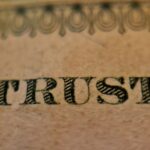 Trust - black and brown happy new year text