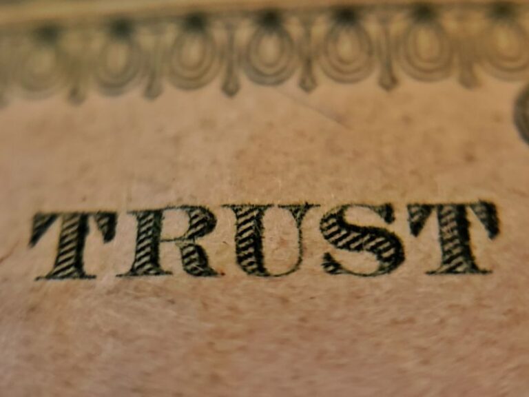Trust - black and brown happy new year text