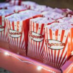 Movie Night - white and red plastic packs