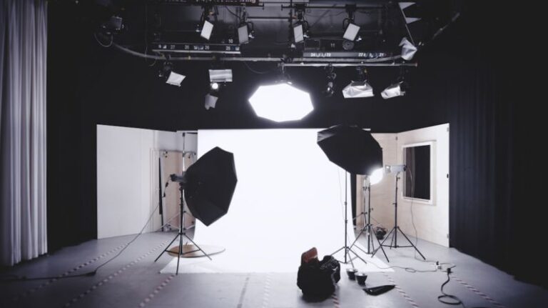 Photography - camera studio set up