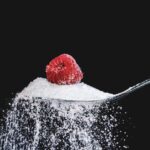 Sugar - ice with cherry on top