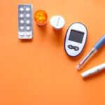 Diabetes - white digital device beside white pen