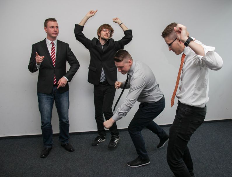 Behavior - people doing body gestures
